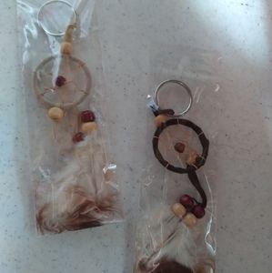 Mini Dream Catcher Keychains